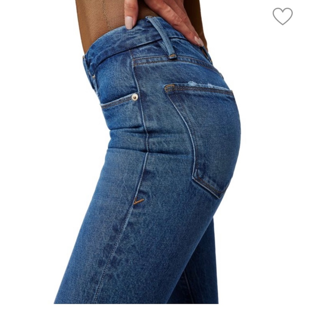 Good American Good Classic slim cropped jeans. Size 22 - Picture 2 of 4